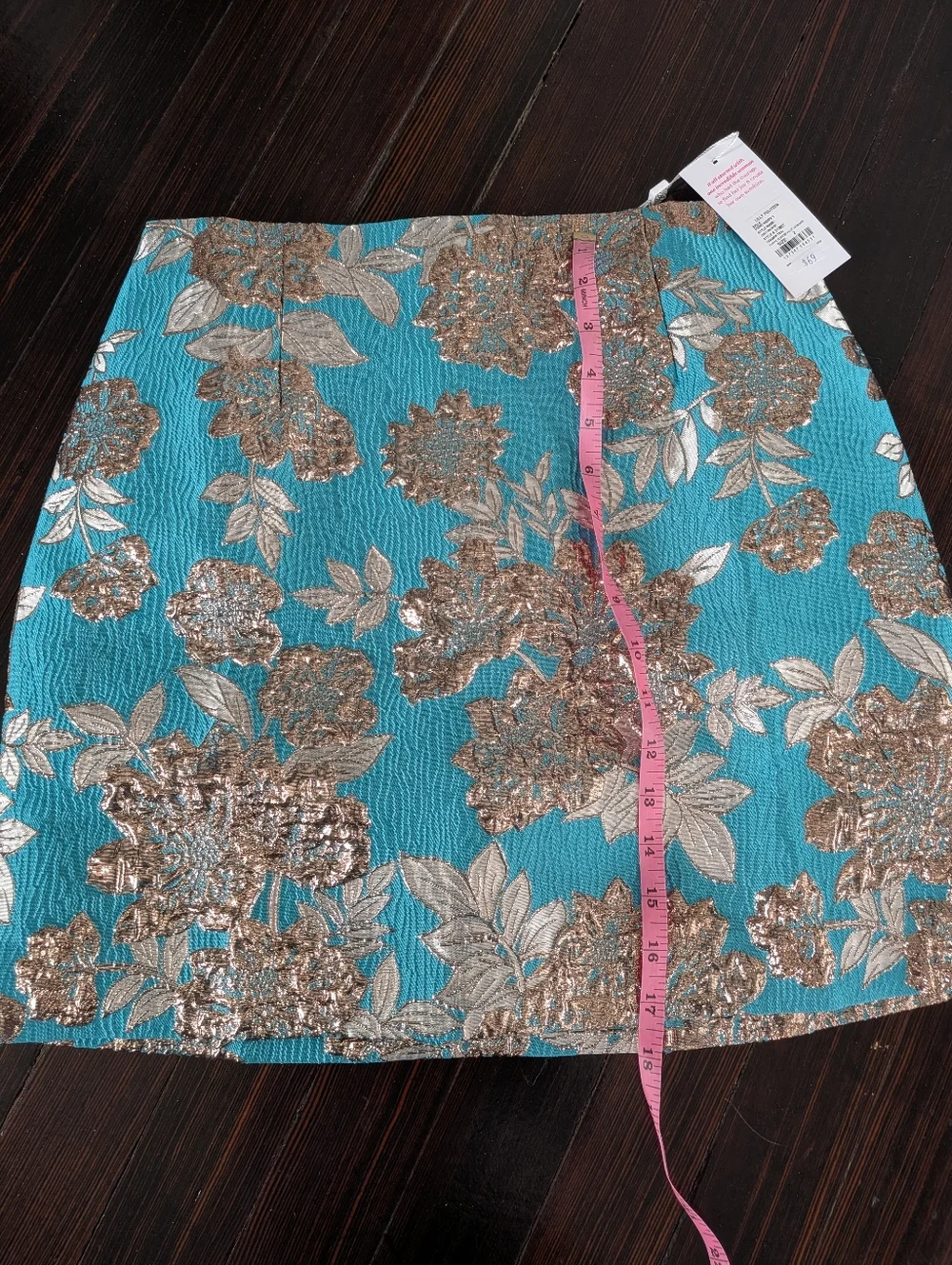 Lilly Pulitzer Janey Brocade Skirt Size 2 - Picture 4 of 5